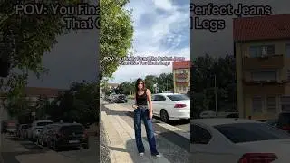 POV: You Finally Found The Perfect Jeans That Give You Model Legs