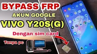 Bypass frp lupa akun google VIVO Y20S(G) sangat mudah !!!! tanpa menggunakan pc