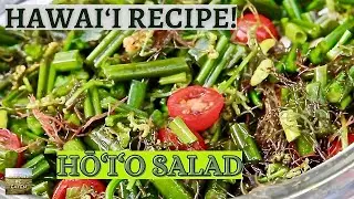 Hō‘i‘o Salad (fiddlehead fern) POPULAR HAWAII RECIPE | Eat And Be Eaten