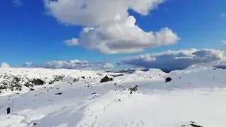 Ulriken snow hike (Music: El Cid(I-Cube Table Tennis Remix) (BEFORE GIMBAL)
