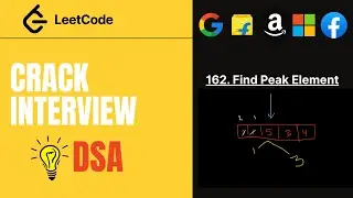LeetCode 162: Find Peak Element - Python | Binary Search Explained in Hindi