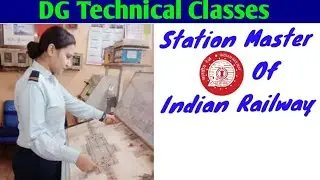 Station Master of Indian Railway // Railway job // Railway Station Master job //