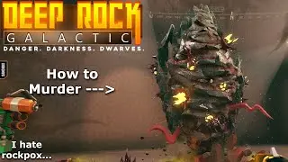 How to Beat The Lithophage Corruptor - Deep Rock Galactic Tutorial