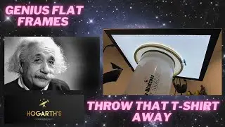 Genius Flat Frames - Throw Away That White T-Shirt #astrophotography #shorts