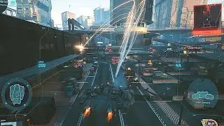 Cyberpunk 2077: Clear Arasaka Bases with a Basilisk Hovertank