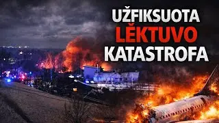 Vaizdo registratoriumi užfiksuota Lėktuvo katastrofa Vilniuje