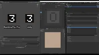 RuntimeFbx Pro: read uv channels preview