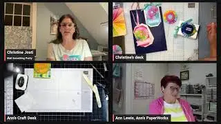 Ann & Christine Stamping together LIVE