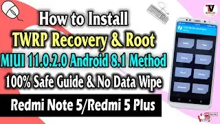 Install TWRP Recovery & Root On Redmi Note 5 Or Redmi 5 Plus (Vince) No Data Loss | 2022 Method 🔥🔥🔥🔥