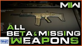 All Beta Weapons & Missing Weapons - Modern Warfare II