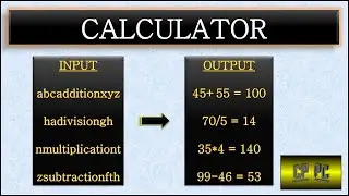 BlueJ | Calculator | Transistor World