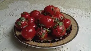 Помидоры черри по корейски