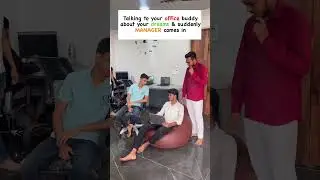 Bas kaam hi nahi karna chahta hu naina😂| |Tag Your Office buddies😅😂 #funnymemes #hrmemes #comedy