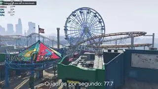 [GTA V} Benchmark - AMD Ryzen 1400 + Gtx 1060 6GB + 8GB Corsair 2400mhz