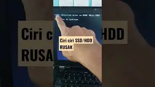 Characteristics of SSD-HDD Error - Damaged 