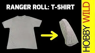 How To Ranger Roll A T-Shirt