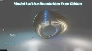 Modal Lattice Resolution: Free Addon for blender