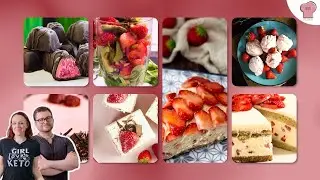 🍓 Wie du mit Erdbeeren 7 leckere Low Carb Rezepte zauberst!