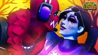 EVIL RAPTOR KISSES DARK BOMBER - FORTNITE CHAPTER 2