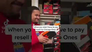 When you didn’t have to pay resell for Chicago 1’s