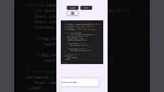 Toast notification using JavaScript ||project ||#mycodes#ibrahcodes#codes#shortvideo #shorts #code