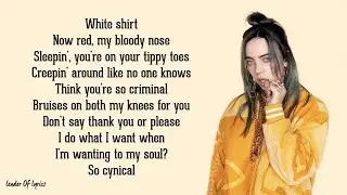 Billie Eilish - bad guy (Lyrics)