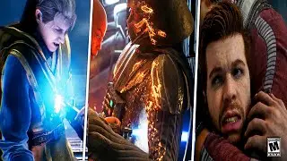 All Main Antagonist Deaths - STAR WARS JEDI SURVIVOR