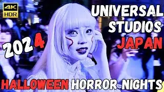 EPIC JAPAN HALLOWEEN NIGHT 2024 - Universal Studios
