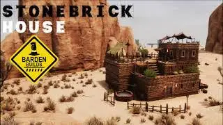 Conan Exiles: Stonebrick House (Speed Build/ No Mods)