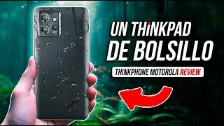 ¿Un GAMA ALTA con diseño MILITAR? 😲 Review ThinkPhone by Motorola & Lenovo