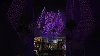 Marvel Studios Fantastic Four in a drone show above #SDCC #fantasticfour #sdcc2024 #comiccon #shorts