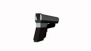 3ds Max Handgun
