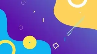 4K Purple Geometric Shapes Background | Motion Graphics - Videohive template