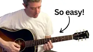 How to play a Bm chord - the EASIEST way (one finger)
