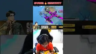 SPOWER GAMING🔥 BGMI 🇮🇳 NEW SENSITIVITY😘 2023 