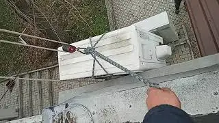 Спуск полиспастом 12й Midea