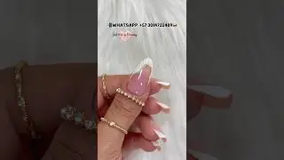 💕French on Nails with Relief Step by Step / Elegant French💅✨ 