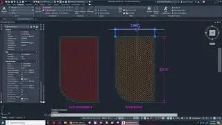 Annotative Hatching & The Dimension Style Manager in AutoCAD Rough Recording