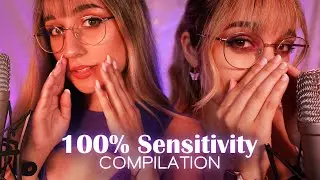 ASMR | 100% SENSITIVITY (4+ HOUR COMPILATION)  😴💕