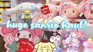 Shopping at Miniso and Unboxing My Sanrio Haul! 🌸