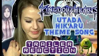 KH3 D23 TRAILER REACTION & NEW UTADA HIKARU THEME SONG! 2018