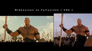 Troy Opening fight scene (Widescreen Vs Fullscreen VHS)