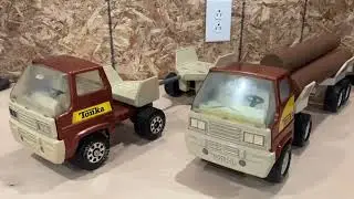 78 and 80 Tonka Log Trucks!!!!