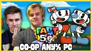 Ludwig gets carried by EazySpeezy in Cuphead | Fast50