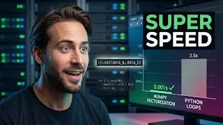 Vectorization & Broadcasting in NumPy | Python Tutorial for Beginners