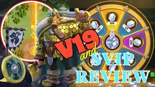 รีวิว V19 และ SVIP อลังการอะไรขนาดนี้ - Rise of Kingdoms - LangWat Channel