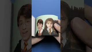Harry Potter & Hermonie Granger Singing "Itsy Bitsy" FlipBook #harrypotter #flipbook #shorts