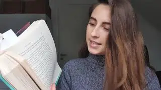 ASMR | Page Turning, Whisper Reading, Finger Licking