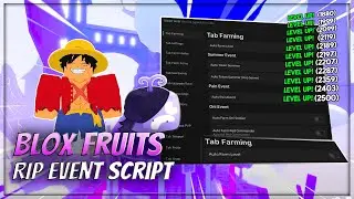 [RIP Event] Blox Fruits Script – Auto Farm, Auto Event, Mastery, Auto Raid & More (No Key)