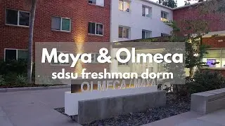 Maya & Olmeca dorm tour {san diego state university}